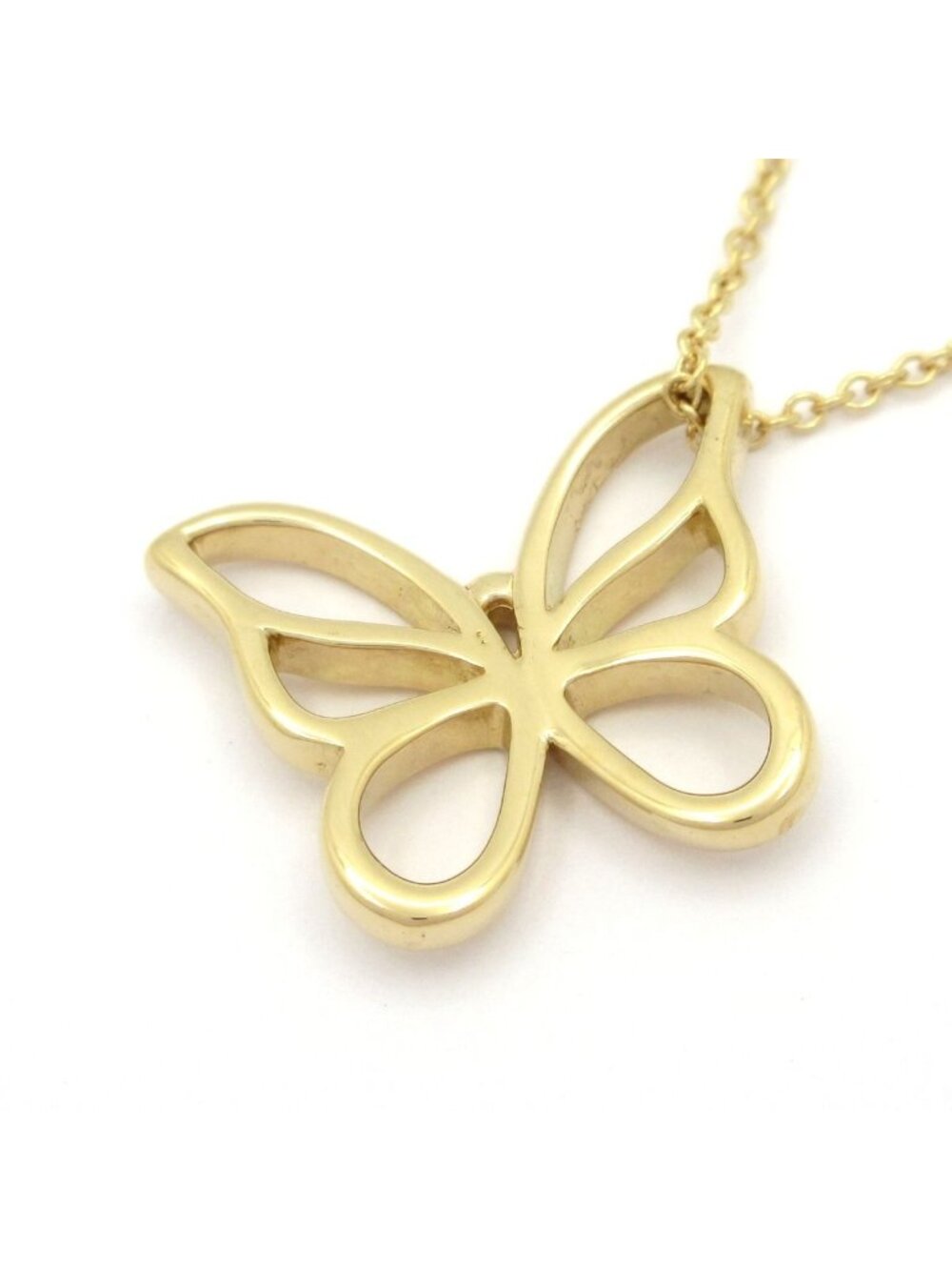 Tiffany & Co Necklace Butterfly 18k Yellow Gold